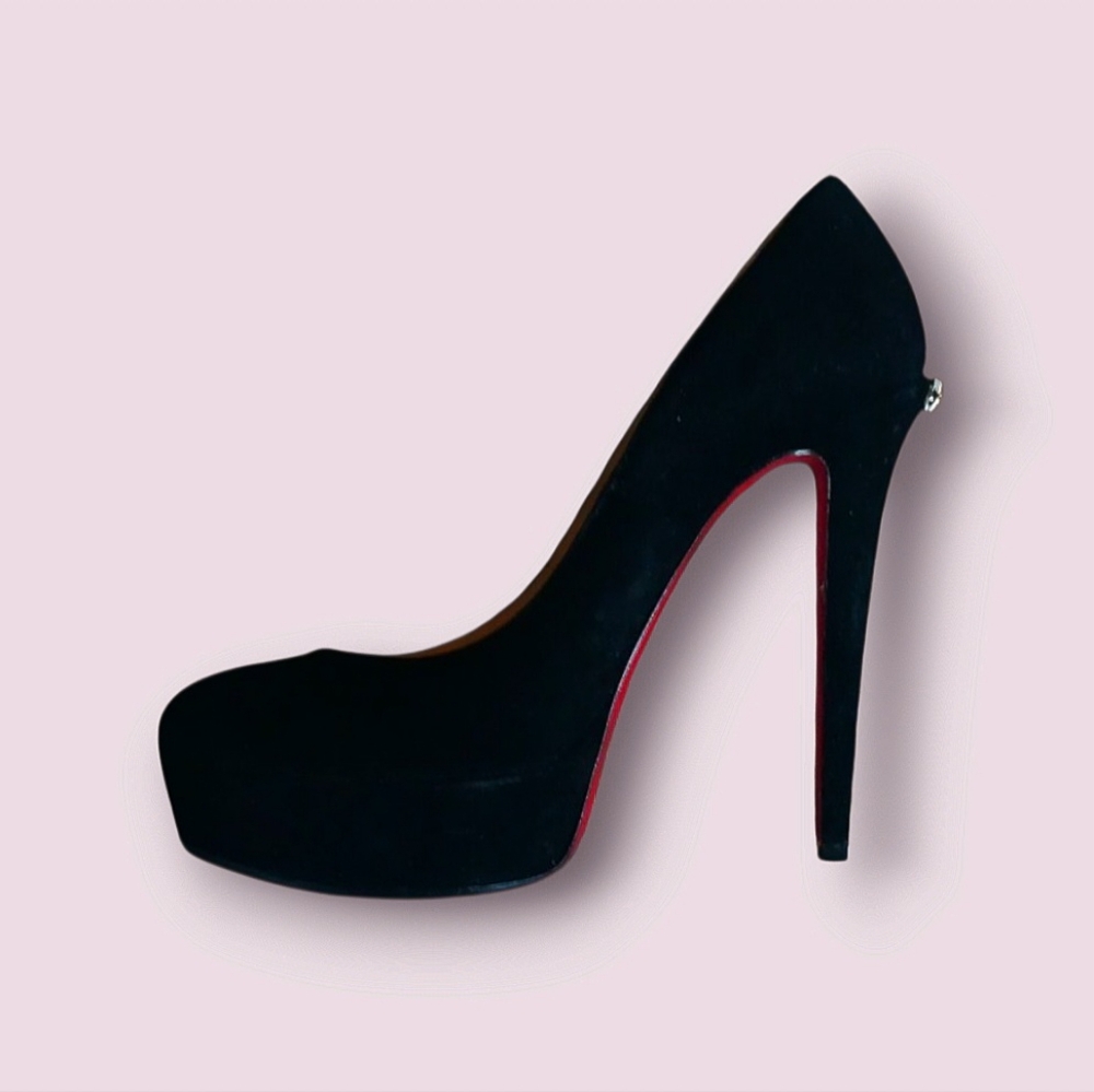 Christian Louboutin Biance Suede Heels